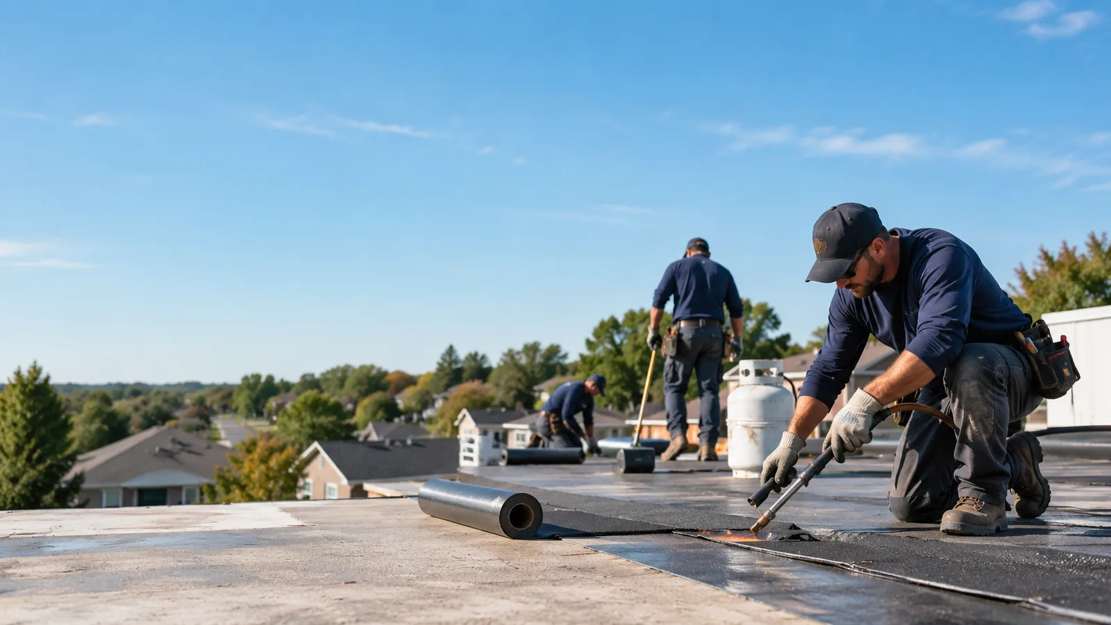 Flat Roof Leak Repair providers in Rosston, TX
